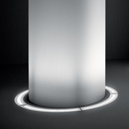 CRV Circle LED Inground Light Lighting effect