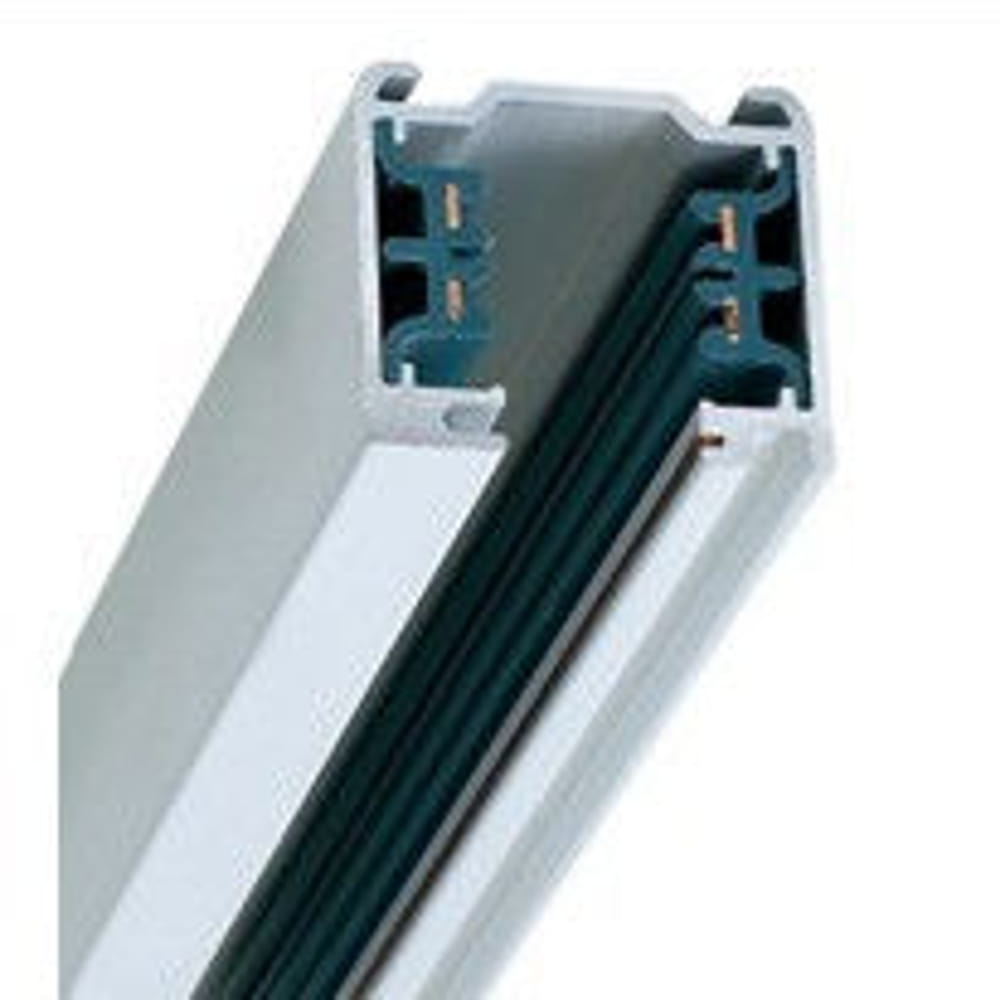 5 conductor 2 phase track lighting system rail with DALI external dimming support