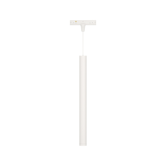 KWT UMP405015 white minimalist cylinder track pendant light