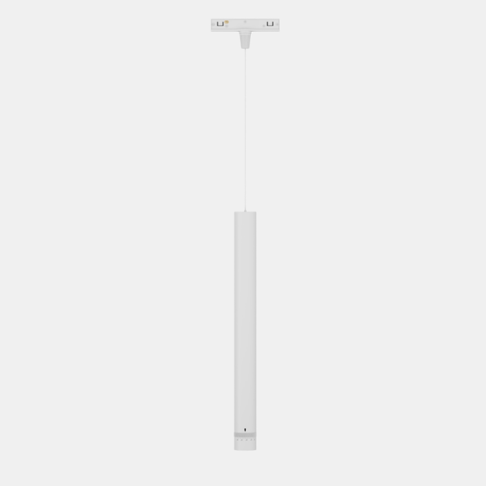 UMP403008-White MPZ403008F minimalist white zoomable aluminum cylinder pendant light