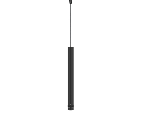 UMPZ403008F matte black zoomable cylinder pendant lamp 300mm length