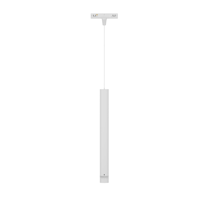 MPZ403008F minimalist white zoomable aluminum cylinder pendant light