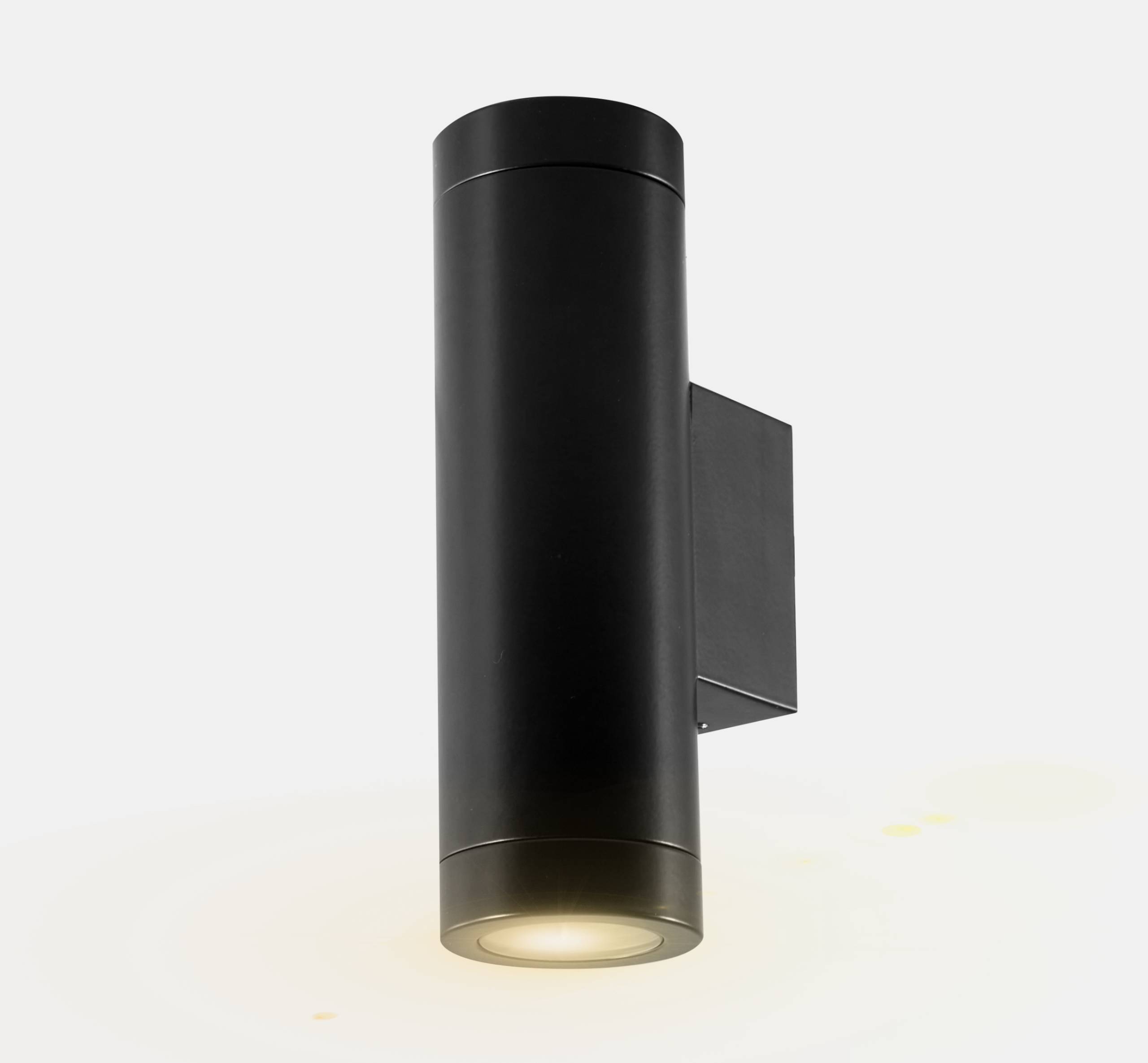 LED exterior wall sconce four sizes WL50160 WL60180 WL75240 WL100280 sand black powder coat finish