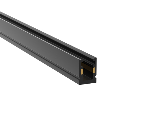 URC1000A 5mm slim track core with integrated copper conductor bars for 48V architectural lighting.