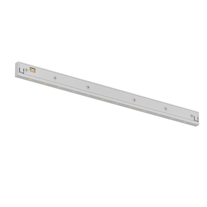 White architectural linear spotlight offering UGR