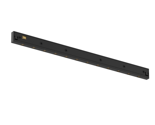 UMLS1210 black 48V architectural linear accent lamp, providing sharp accent lighting for dark-toned modern interiors.