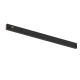 UMLS1210 black 48V architectural linear accent lamp, providing sharp accent lighting for dark-toned modern interiors.