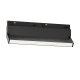 KWT-UMGL1807 Black and White gimbal linear flood track light for 48V magnetic track systems.